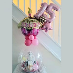 PERSONALIZED STUFFED BALLOON GIFT 033