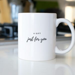 PERSONALIZED MUG WITH TEXT